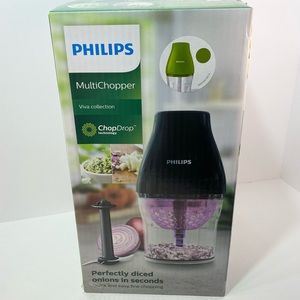 Philips Multichopper Salad ChopDrop Viva HR2505/32 Kitchen Chopper GREEN Grinder